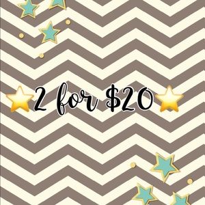 ⭐️2 for $20⭐️